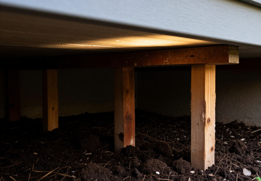 Subfloor Moisture Removal in Gordon